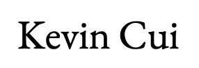 Kevin Cui